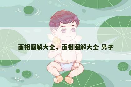 面相图解大全，面相图解大全 男子