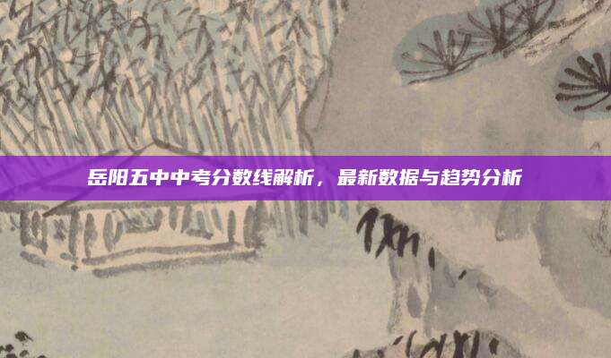 岳阳五中中考分数线解析，最新数据与趋势分析