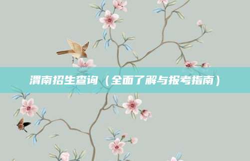 渭南招生查询（全面了解与报考指南）