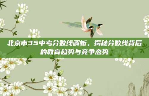 北京市35中考分数线解析，揭秘分数线背后的教育趋势与竞争态势