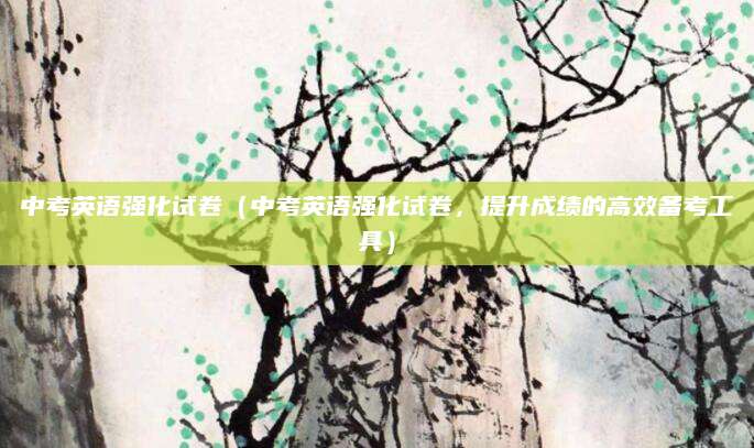 中考英语强化试卷（中考英语强化试卷，提升成绩的高效备考工具）