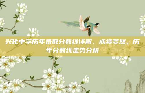 兴化中学历年录取分数线详解，成绩斐然，历年分数线走势分析