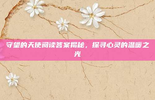 守望的天使阅读答案揭秘，探寻心灵的温暖之光