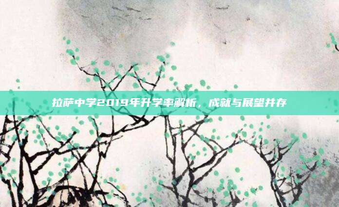 拉萨中学2019年升学率解析，成就与展望并存